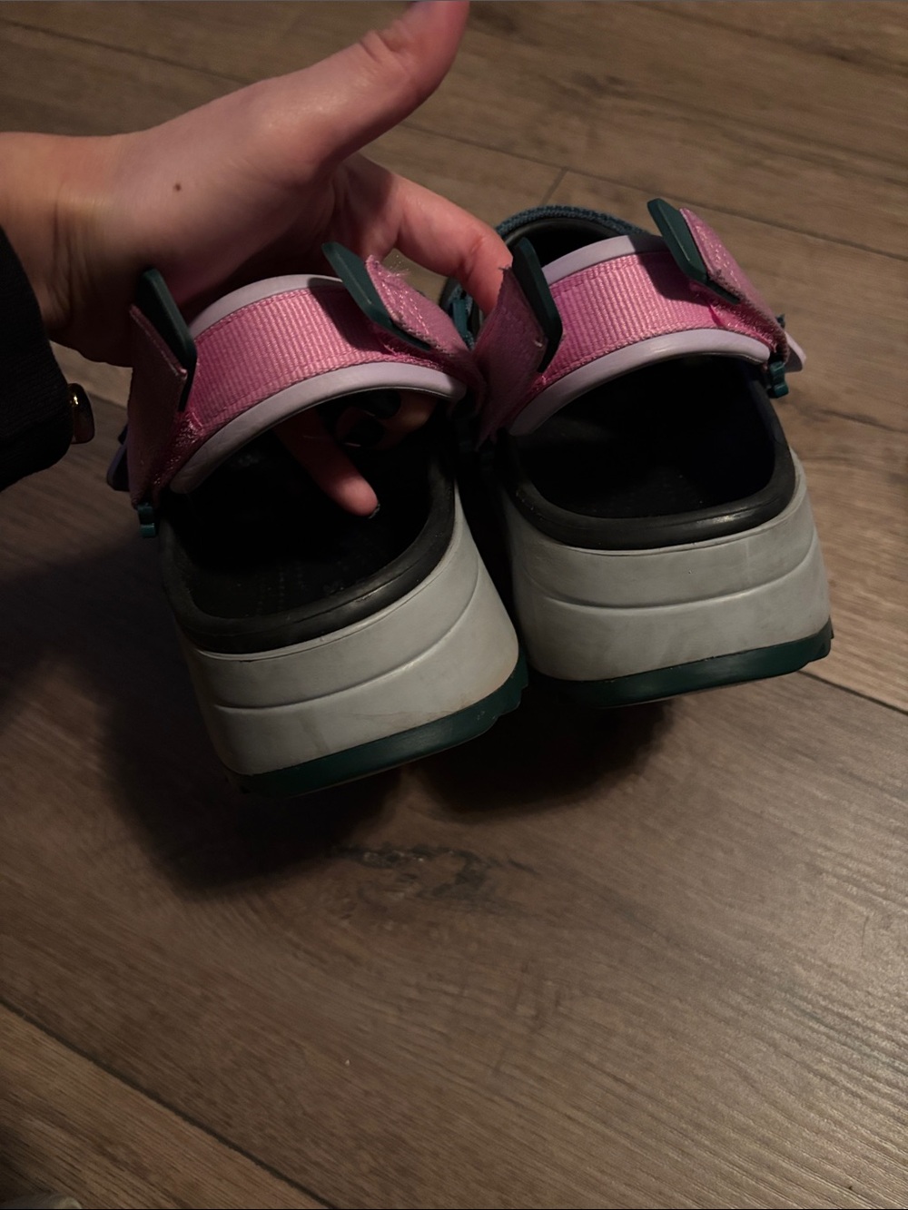 Color Block Hiker Crocs - Picture 3 of 4